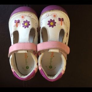 Momo Baby Super cute toddler girl leather shoes